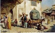 unknow artist, Arab or Arabic people and life. Orientalism oil paintings 139